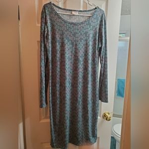 Lularoe Debbie Dress X Large